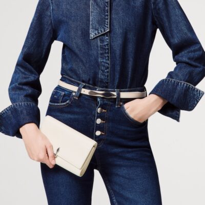 Christian Louboutin Bettina Nappa Leather Chain Wallet - Image 2