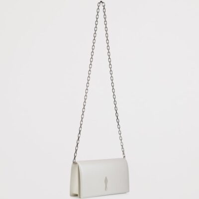 Christian Louboutin Bettina Nappa Leather Clutch Bag - Image 4