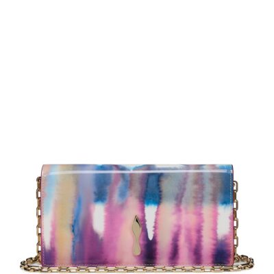 Christian Louboutin Bettina Patent Leather Clutch Bag - Image 1