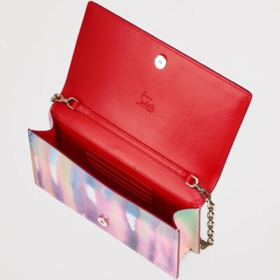 Christian Louboutin Bettina Patent Leather Clutch Bag - Image 5