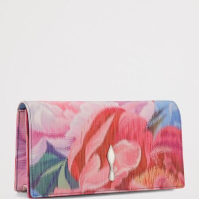 Christian Louboutin Bettina Peony Clutch Bag - Image 3
