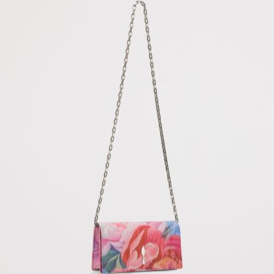 Christian Louboutin Bettina Peony Clutch Bag - Image 4