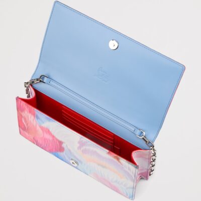 Christian Louboutin Bettina Peony Clutch Bag - Image 5