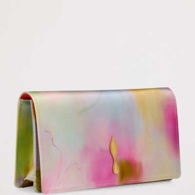 Christian Louboutin Bettina Silk Clutch Bag - Image 3