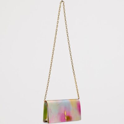 Christian Louboutin Bettina Silk Clutch Bag - Image 4