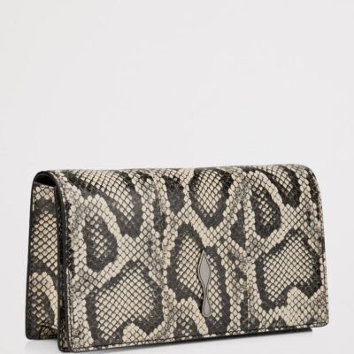 Christian Louboutin Bettina Snakeskin Clutch Bag - Image 3