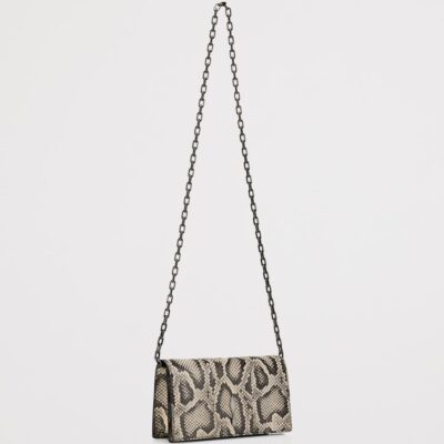 Christian Louboutin Bettina Snakeskin Clutch Bag - Image 4
