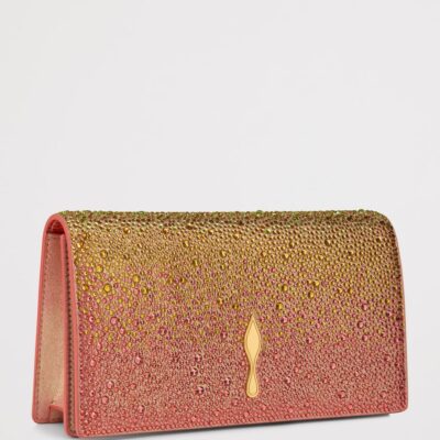 Christian Louboutin Bettina Strass Botanica Clutch Bag - Image 3