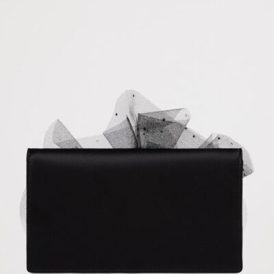 Christian Louboutin Bettina Tulle Clutch Bag - Image 4