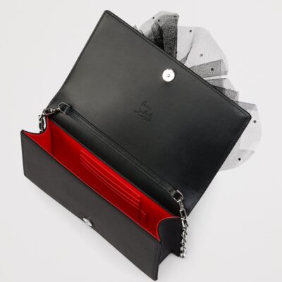 Christian Louboutin Bettina Tulle Clutch Bag - Image 5