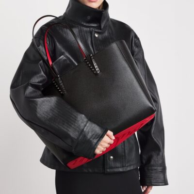 Christian Louboutin Cabata Large Calfskin Tote Bag - Image 5