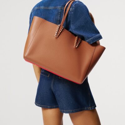 Christian Louboutin Cabata Small Calfskin Tote Bag - Image 2