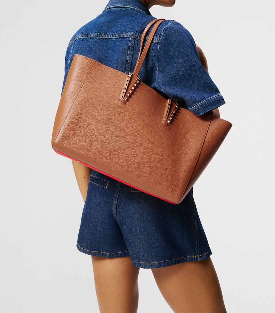 Christian Louboutin Cabata Small Calfskin Tote Bag - Image 2