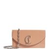 Christian Louboutin Loubi54 Patent Leather Clutch Bag - Image 1