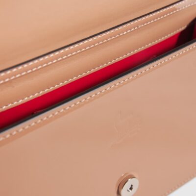 Christian Louboutin Loubi54 Patent Leather Clutch Bag - Image 4