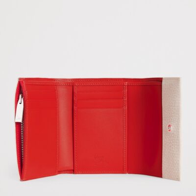 Christian Louboutin Mooncrest Grain Leather Trifold Wallet - Image 3