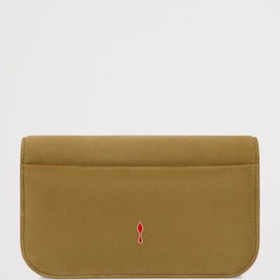 Christian Louboutin Paloma Small Suede Clutch Bag - Image 4