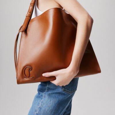 Christian Louboutin Small Baggy Leather Tote Bag - Image 2