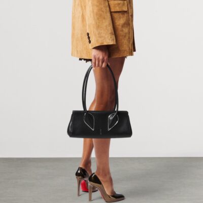 Christian Louboutin Venus Leather Baguette Shoulder Bag - Image 2