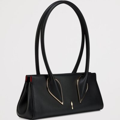 Christian Louboutin Venus Leather Baguette Shoulder Bag - Image 3