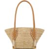 Christian Louboutin Venus Mini Raffia Basket Bag - Image 1