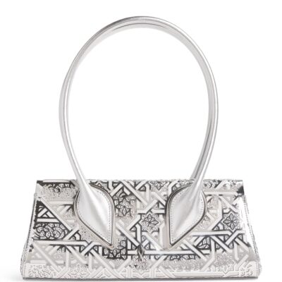 Christian Louboutin Venus Moucharastrass Leather Shoulder Bag - Image 1