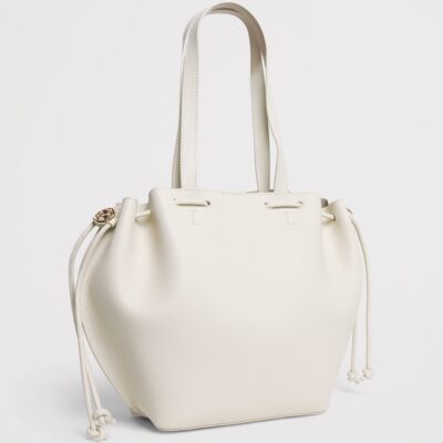 Claudie Pierlot Grained Leather Alban Tote Bag - Image 3