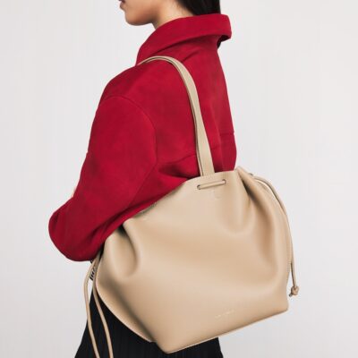 Claudie Pierlot Leather Alban Tote Bag - Image 2