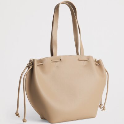 Claudie Pierlot Leather Alban Tote Bag - Image 3
