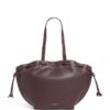Claudie Pierlot Leather Drawstring Tote Bag - Image 1