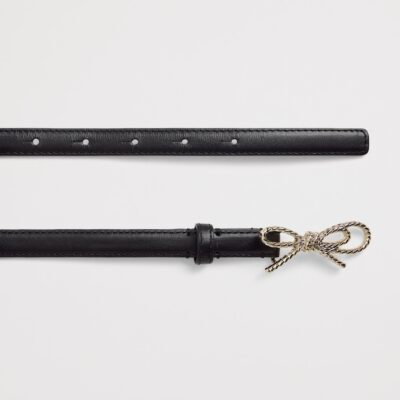 Claudie Pierlot Leather Knot Belt - Image 4
