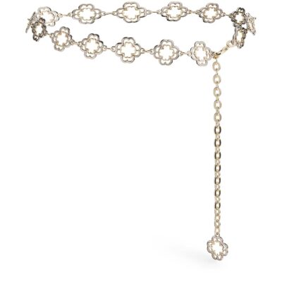 Claudie Pierlot Logo Embossed Chain Belt - Image 1
