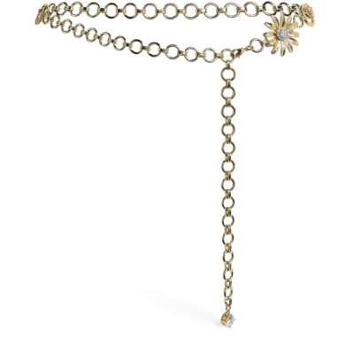 Claudie Pierlot Logo Embossed Chain Belt - Image 3