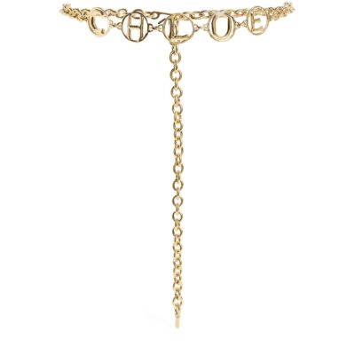Claudie Pierlot Logo Embossed Chain Belt - Image 4