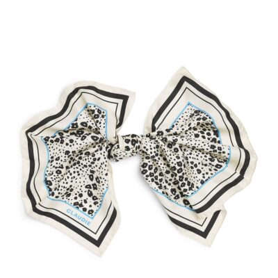 Claudie Pierlot Silk Printed Square Scarf - Image 1