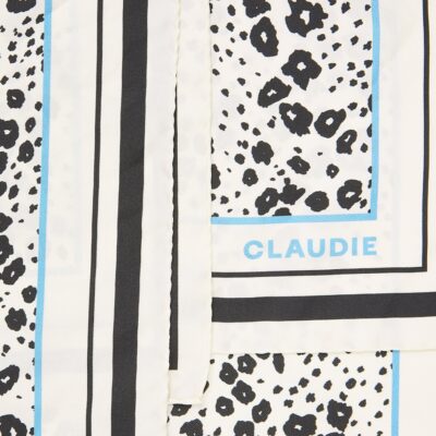 Claudie Pierlot Silk Printed Square Scarf - Image 4