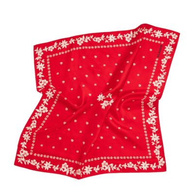 Claudie Pierlot Silk Printed Square Scarf - Image 5