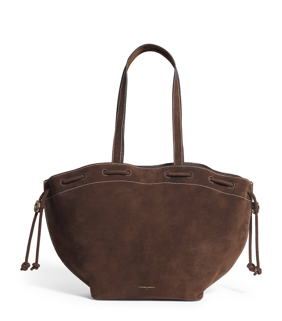 Claudie Pierlot Suede Alban Tote Bag - Image 1
