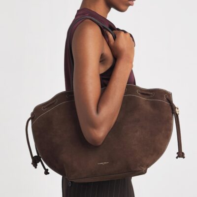 Claudie Pierlot Suede Alban Tote Bag - Image 2