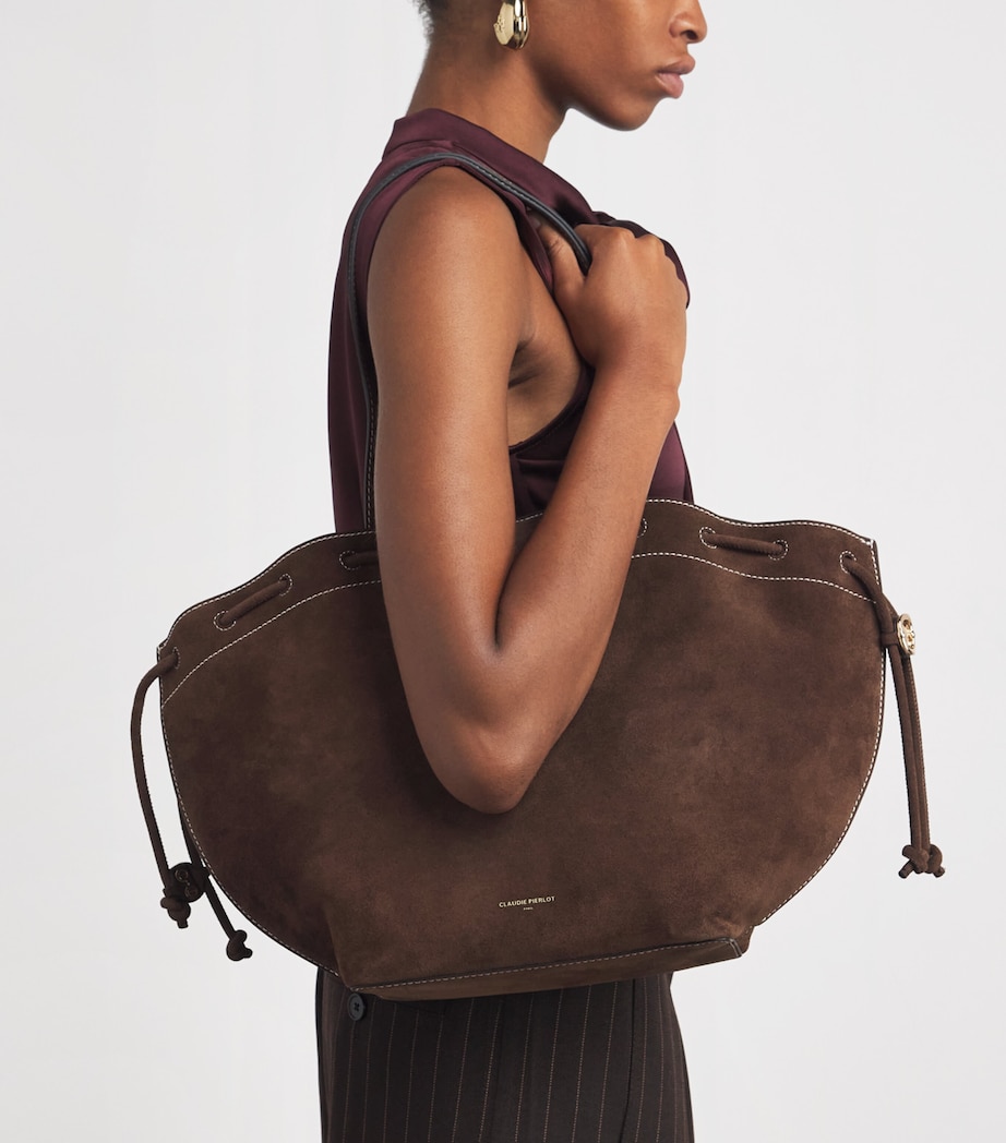 Claudie Pierlot Suede Alban Tote Bag - Image 2