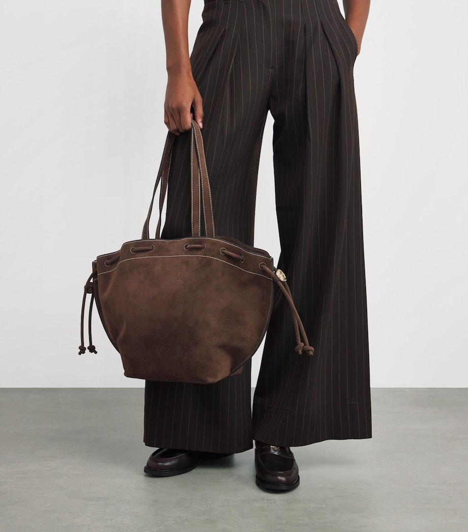 Claudie Pierlot Suede Alban Tote Bag - Image 5