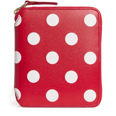 Comme Des Garçons Wallet Extra Large Logo Zipped Wallet - Image 3