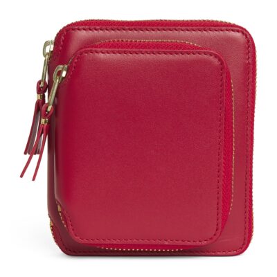 Comme Des Garçons Wallet Extra Large Logo Zipped Wallet - Image 4