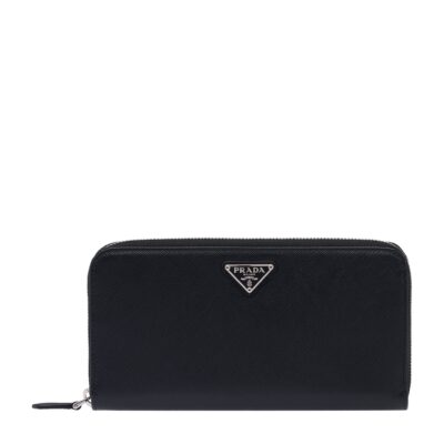 Comme Des Garçons Wallet Leather Logo Print Wallet - Image 1