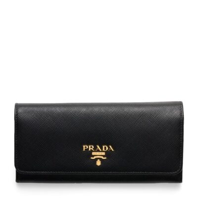 Comme Des Garçons Wallet Leather Logo Print Wallet - Image 2