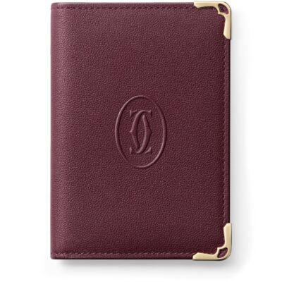 Comme Des Garçons Wallet Leather Logo Bifold Wallet - Image 5