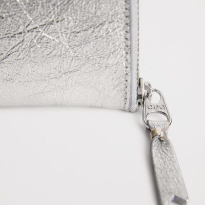 Comme Des Garçons Wallet Small Leather Half-Zip Wallet - Image 4