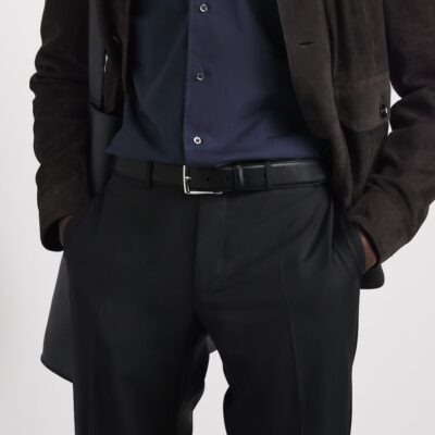 Corneliani Nappa Leather Belt - Image 2