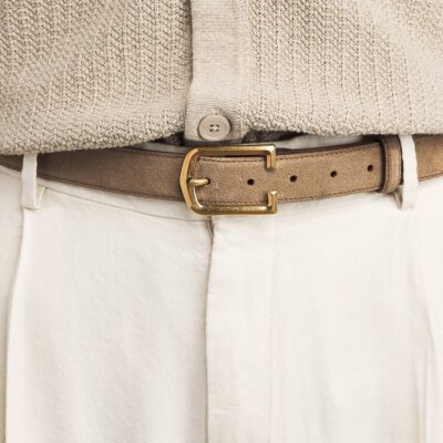 Corneliani Suede Belt - Image 2