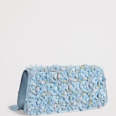 Cult Gaia Embellished Idalia Shoulder Bag - Image 3